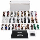 New 3093pcs   X Mansion Building Block Set With Minifigures-unbranded -usa