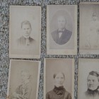 Antique Cabinet Card Photo Lot 1800   s 1900   s Old Tintype Family Estate Portraits