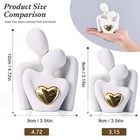 Mini Couple Statue Tv Stand Decor Items For Living Room Home Decor bedroom Decor