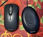 Microsoft Wireless Optical Laser Mouse Model 1025   Receiver 1026 Tested Oem