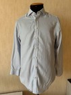 Charles Tyrwhitt Men s Dress Shirt Size 15 5 33 Classic Fit Blue Check Non Iron