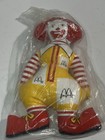 Vintage 1970s Ronald Mcdonald Doll Mcdonalds Soft Fabric Stuffed Toy 14  Q
