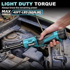 60n m 3 8  Extended Electric Ratchet Wrench  4  Extended Neck 2 2 0ah Battery