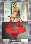 Playboy Model Sara Underwood Signed 2-piece Bikini Set Photoshoot   11x14 Auto