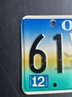 1996 Oregon License Plate 611 Afd Oregon Trail Type