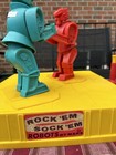 Marx Rock em Sock em Robots Set Original Works Read Description       