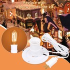 2 Set Blow Mold Light Kit Replacement e26 E27 Light Halloween Christmas
