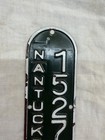 Nantucket   Mass  Bicycle Bike License Plate 14956 Masschusetts Ma