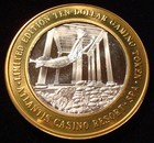 Vintage Atlantis  10 Casino  999 Fine Silver Strike Reno Nevada