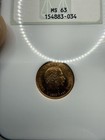 1900 Denmark 10 Kroner Gold Coin Ngc Ms 63