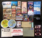  worldwide Junk Drawer  Huge Ephemera Lot  Vintage Antique Modern Mixed Odd Rare