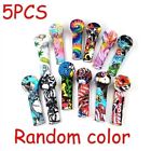 Many Styles And Quantities Silicone Pipe Black Mixed Colors Prints Random