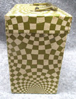 1960s-70s Psychedelic Carrying Case box For 7  45 Rpm Vinyl Records 50 Ct 