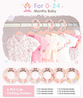 30 Pink Velvet Baby Hangers With 6 Size Dividers For Nursery Closet Organization