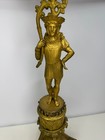 Antique Brass bronze Candelabra French Renaissance   4 Arms Wall Ornate 22  X 9 