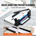 Uimoso Paper Cutter 12 a4 Guillotine Paper Trimmer 400 Sheet Capacity Metal Base