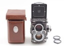  top Mint W  Case  Rolleiflex Rollei 3 5f Tlr Camera Body Planar 75mm F3 5 Japan