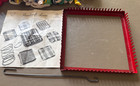 Vintage Handicraft Weaving Looms  2  W  Instructions   Loops  1 Metal 1 Plastic 