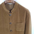 Luis Trenker Corduroy Janker Mens Size 54 Brown Cotton Stretch Wool Jacket Traditional