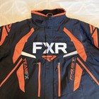 Fxr Team Fx Jacket F a s t  Tech Mens 2xl Black Orange Euc Zippered Pockets