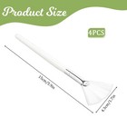 4 Pcs Esthetician Facial Applicator Brushes - Soft Fan Brush 5 8 Inch  4pcs