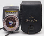Gossen Luna Pro Ambient Analog Light Exposure Meter   Original Leather Case