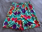 Vintage Christian Steven   s Flower Print Short Pants With Pocket