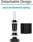 3 Pack Aquarium  Sponge Filter Breeding Fry Betta Shrimp Nano Fish Tank Small   