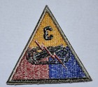 Wwii Us Army 3rd Armored Division Patch