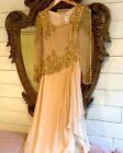Alyce Designs Dress Gown Stunning Beaded Mother Of The Bride Size 12 Gorgeous Ny