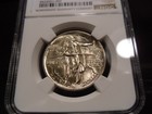 1936 Ms66 Oregon Trail Silver Commemorative Ngc Certified Gem - White