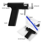 155x Professional Body Piercing Gun Tool Kit Lip Nose Tongue Belly Ring Retainer