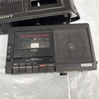 Sony Tcm-5000ev Cassette Recorder Portable Player For Parts  Repair
