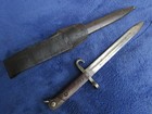 Original Antique M1895 Austro-hungarian Mannlicher Nco Bayonet Scabbard And Frog