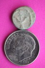 Widows Mite Coin Original Jerusalem Patina Holy Land Artifact Small Lepton T1018