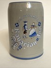 Vintage Frankenmuth Bavarian Inn Stoneware Beer Stein Mug  25l German Dancers