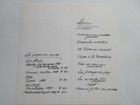 Vintage Restaurant Menu Riesbachli Zurich Switzerland