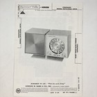 Vintage 1968 Coronado Radio Model Ra78-5526a 5813a Wire Schematic Service Manual