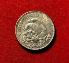 Mexico 1947 Peso Bu Silver Coin Km 456 T3356