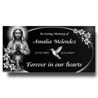 Custom Memorial Grave Marker Stone - Personalized Headstone Plaque For Cemetery