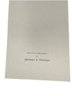 Correspondence Jeffrey E  Epstein Palm Beach Florida