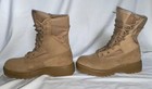 Belleville 340des Hot Weather Flight   Combat Boots 9 0 R Desert Tan Gore-tex
