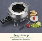 Olla De Acero Inoxidable Para Fondue El  ctrica Ideal Para Chocolate Queso Caldo