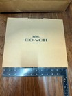 Coach Gift Box 12      x 10 5      x 4 5       New   Tissue Paper And Sticker