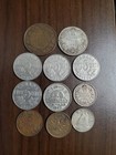 Old Canadian Coin Lot Of 11 Coins