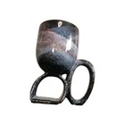 Speckled Drip Glaze Coffee Mug Art Charles Nelle