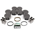 Pistons W  Rings Fit 03-06 Chrysler Dodge Ram Jeep 5 7l Hemi