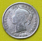 1899 Canada 5 Cent Silver Coin - Victoria - Canadian  925 Five Cent - Fff