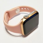Soft Silicone Narrow Sport Band For Apple Watch 9  8  7  6  5  4  3  2  1  Se