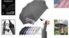 Compact Travel Windproof Umbrella  43  Auto Open close Folding Quick Dry Umbrell